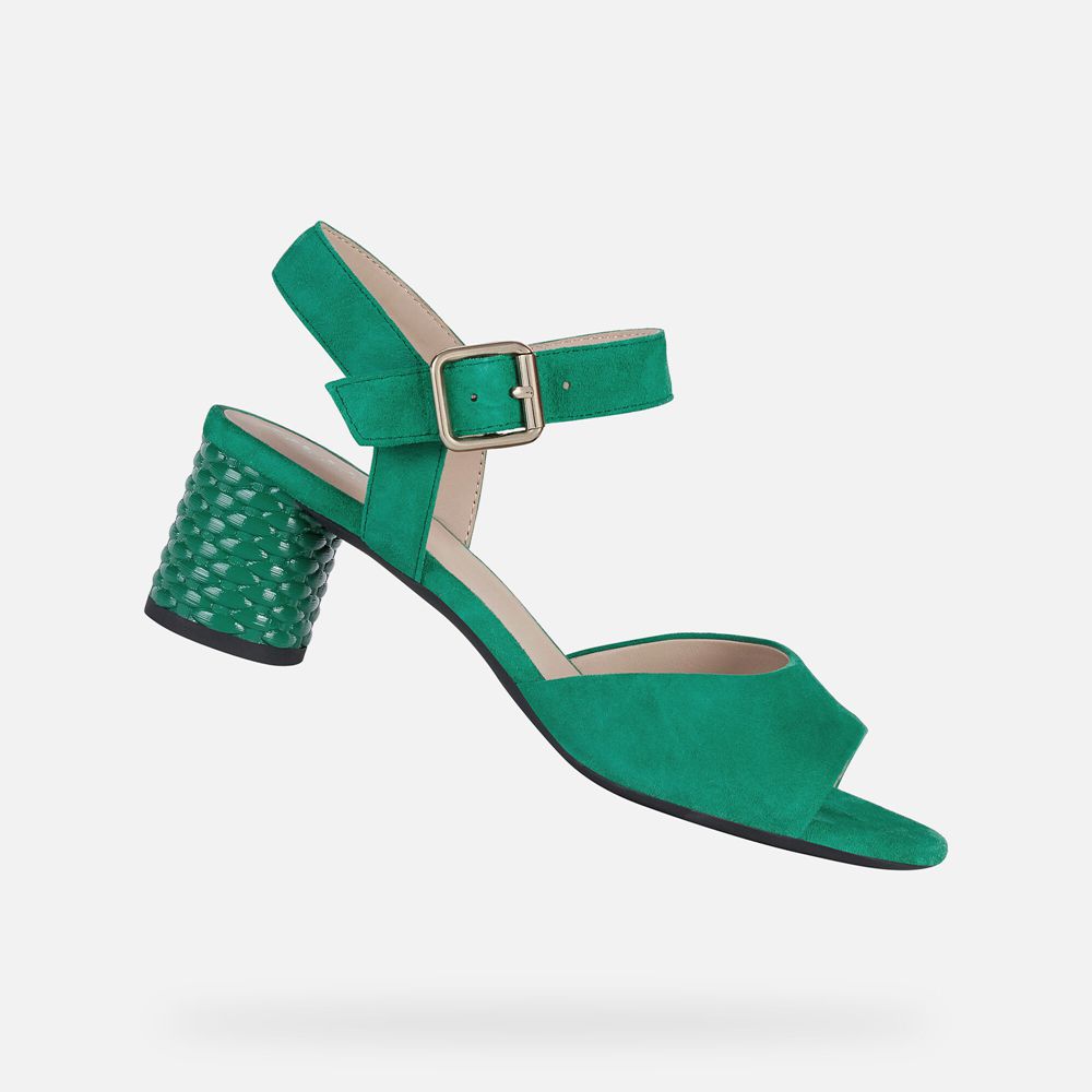 Sandalias Geox Senhora Verdes - Ortensia - SNLIU3847